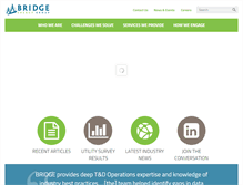 Tablet Screenshot of bridgeenergygroup.com